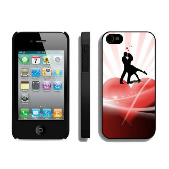 Valentine Kiss iPhone 4 4S Cases BUW